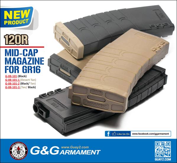 G&G 120rds Magazine