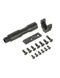 Double Bell rail ris Mlock étendu pour SCAR-H - Black -  2