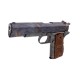 Cybergun AW custom Auto Ordnance 1911 Marble & Wood gas GBB - 