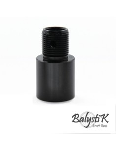 Balystik Adaptateur CNC aluminium 14mm négatif  pour MP7A1 Umarex VFC -  2