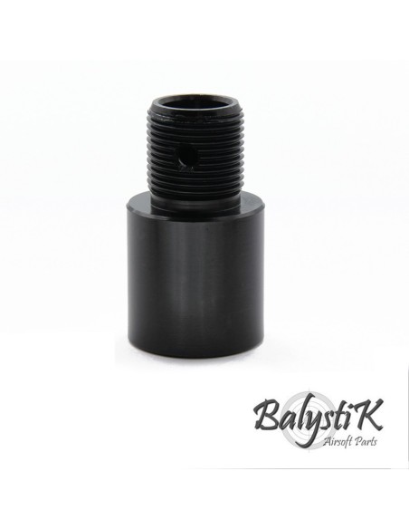 Balystik CNC aluminium adapter 14mm CCW for Umarex VFC MP7A1 - 