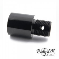 Balystik Adaptateur CNC aluminium 14mm négatif pour MP7A1 Umarex VFC - 