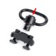 METAL Quick Detachable Sling Mount for M-Lok & KeyMod - Black - 