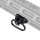 METAL attache sangle QD pour rail M-Lok & KeyMod - Noir - 