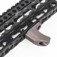 METAL Hand Stop KeyMod & M -LOK - DE - 