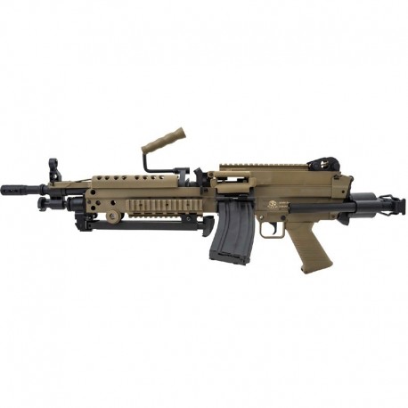 Fn Herstal M249 Para Nylon fibre électronique trigger AEG - Noir - 