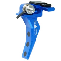 Maxx Model CNC Advanced Speed Trigger Style B blue for Scorpion EVO-3