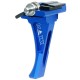 Maxx Model detente CNC advanced speed Style D bleue pour Scorpion EVO-3 - 