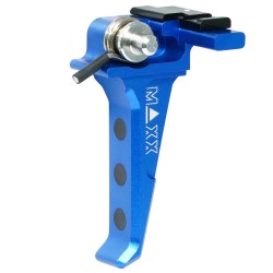 Maxx Model CNC Advanced Speed Trigger Style E blue for Scorpion EVO-3 - 
