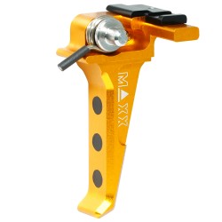 Maxx Model CNC Advanced Speed Trigger Style E for Scorpion EVO-3 - Gold - 