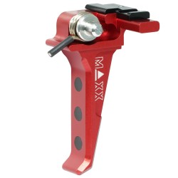 Maxx Model detente CNC advanced speed Style E rouge pour Scorpion EVO-3