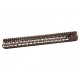 DYTAC 15inch BRAVO Rail for M4 AEG Profile in Dark Earth - 