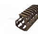 DYTAC 15inch BRAVO Rail for M4 AEG Profile in Dark Earth - 