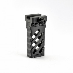 Ultralight Vertical 20mm Grip cross style (black) - 