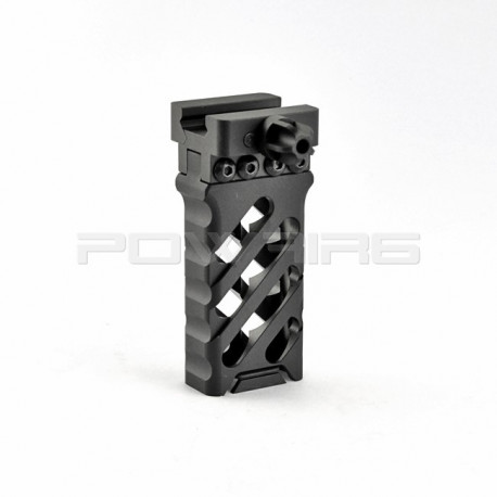 Grip avant CNC ultralight 20mm style croisé Noir - 