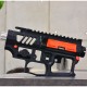 Mancraft corp M4 - AR15 CNC Skeleton - Noir/Rouge - 