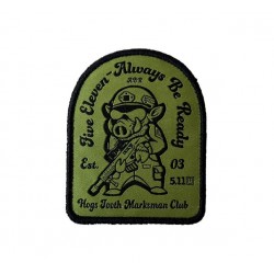 5.11 Hog Hunder Velcro Patch - Military Green - 