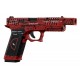 AW Custom GBB VX7102 DP rouge et noir - 