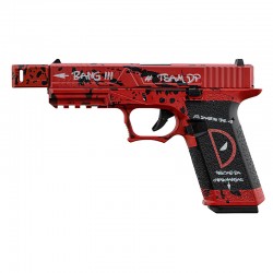 AW Custom GBB VX7302 DP rouge et noir - 