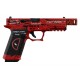 AW Custom GBB VX7302 DP rouge et noir - 