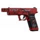 AW Custom GBB VX7302 DP rouge et noir - 