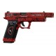 AW Custom GBB VX7302 DP rouge et noir - 