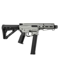 Zion Arms PW9 Mod1 6 inch AEG - Chrome -  2
