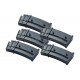 G&P 130rds Mid-cap Magazine for Model 36 AEG Series ( 5 pcs Box Set )