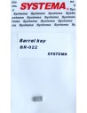 Systema barrel key for PTW hop-up unit