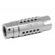 Dytac SLR Synergy Mini airsoft Compensator - silver - 