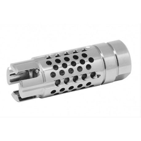 Dytac SLR Synergy Mini airsoft Compensator - silver - 