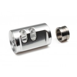 TTI AAP01 14mm Type A Compensator CCW - Silver - 