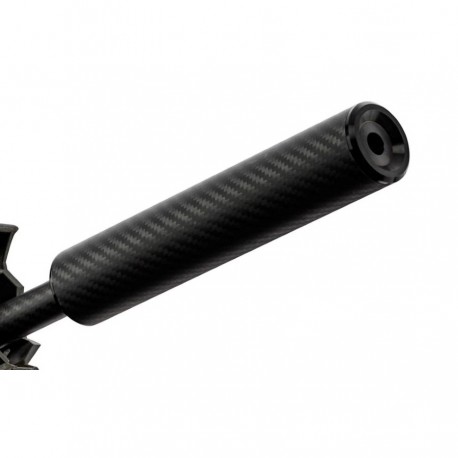 Storm Carbon silencer 40x200mm with foam - 
