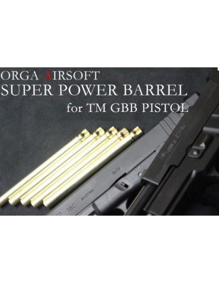 ORGA Super power barrel pour GBB TM Hi-capa5.1 / M1911 - 