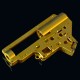 Mancraft Coque gearbox QSC CNC V2 8mm - Gold - 