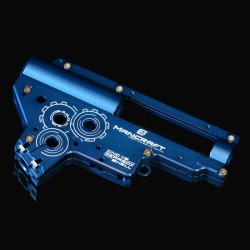 Mancraft Coque gearbox QSC CNC V2 8mm - Bleu