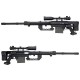 S&T sniper M200 cheyTac + briefcase - black - 