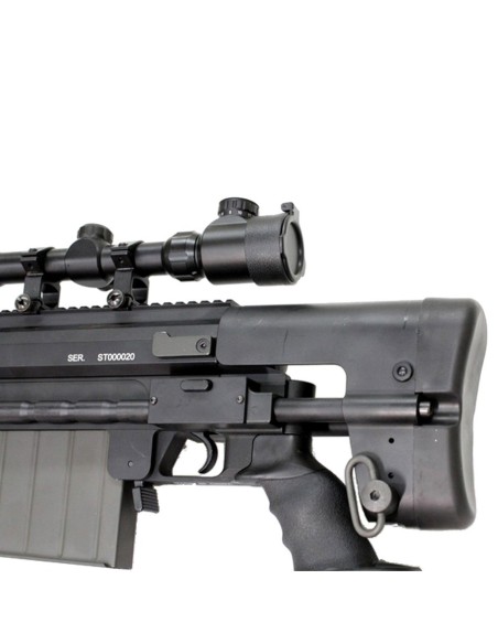 S&T sniper M200 cheyTac + briefcase - black - 