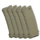 S&T 140rds mid-cap VMAG magazine for M4 AEG set of 5 - DE - 