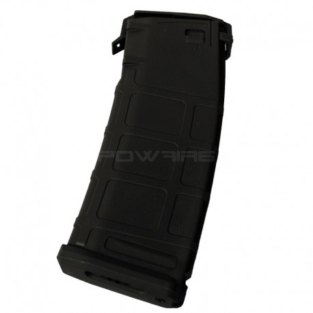 S&T chargeur hi-cap PMAG 350 billes pour AEG M4 - Noir - 