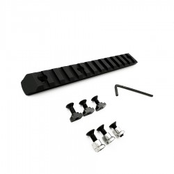 UFC Rail aluminium 20mm 13 slots keymod M-lok - 