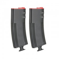 EMG 220rds TROY BATTLEMAG magazine for M4 aeg - Black