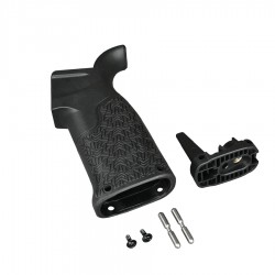 ICS pistol grip EMG Zeta 20 degrés vertical pour M4 AEG - Noir - 