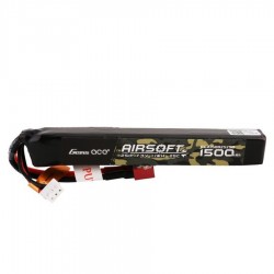 Gens ace batterie lipo 7.4V 1500mAh 25C - T Plug - 