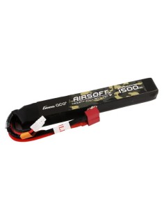 Gens ace batterie lipo 7.4V 1500mAh 25C - T Plug -  2