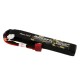 Gens ace 25C 1500mAh 3S1P 7.4V Airsoft Gun Lipo Battery - T Plug - 