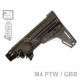 PTS Ergo crosse F93 avec pad pour PTW/GBB M4 (noir) - 