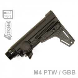 PTS Airsoft Ergo F93 Pro Stock (GBB/PTW) w/pad - Black - 