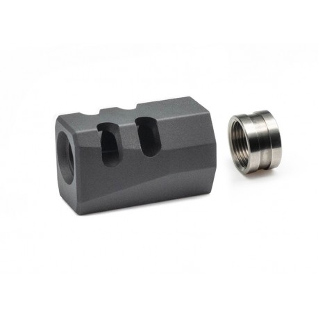 TTI TP22 / TP9 canik Compensateur Type B 14mm CCW - Noir - 