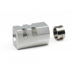 TTI TP22 / TP9 canik 14mm Type B Compensator CCW - Silver